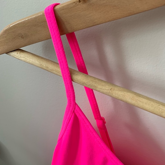 Ardene- Hot Pink Spaghetti Strap Tank - Picture 6 of 7